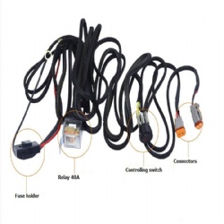 Car ECU wiring harness