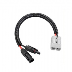 8AWG Solar adapter 600V 50A Anderson Style Connector MC4 300mm Cable for Solar Generator Inverter Battery Pack Charger Kit