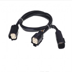 Custom Side Lamp Wiring Harness Kit for Harley Motorcycle-2120-0820 CD-TP-QD-14