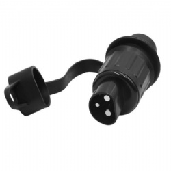12V 3 Pin Trailer Plug Socket Connector Male Female Adapter For RV Caravan Tractor Truck Van Lorry Board