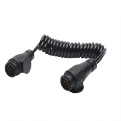 300 cm 13-Pin to 13-Core Connection Extension Cable Lead for Trailer caravan Boat Trailer Tractor
